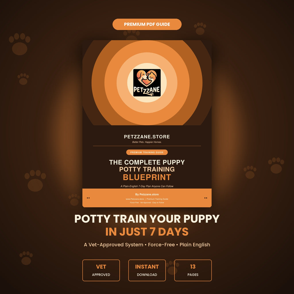 Puppy Potty Training Blueprint — Vet-Approved 7-Day System