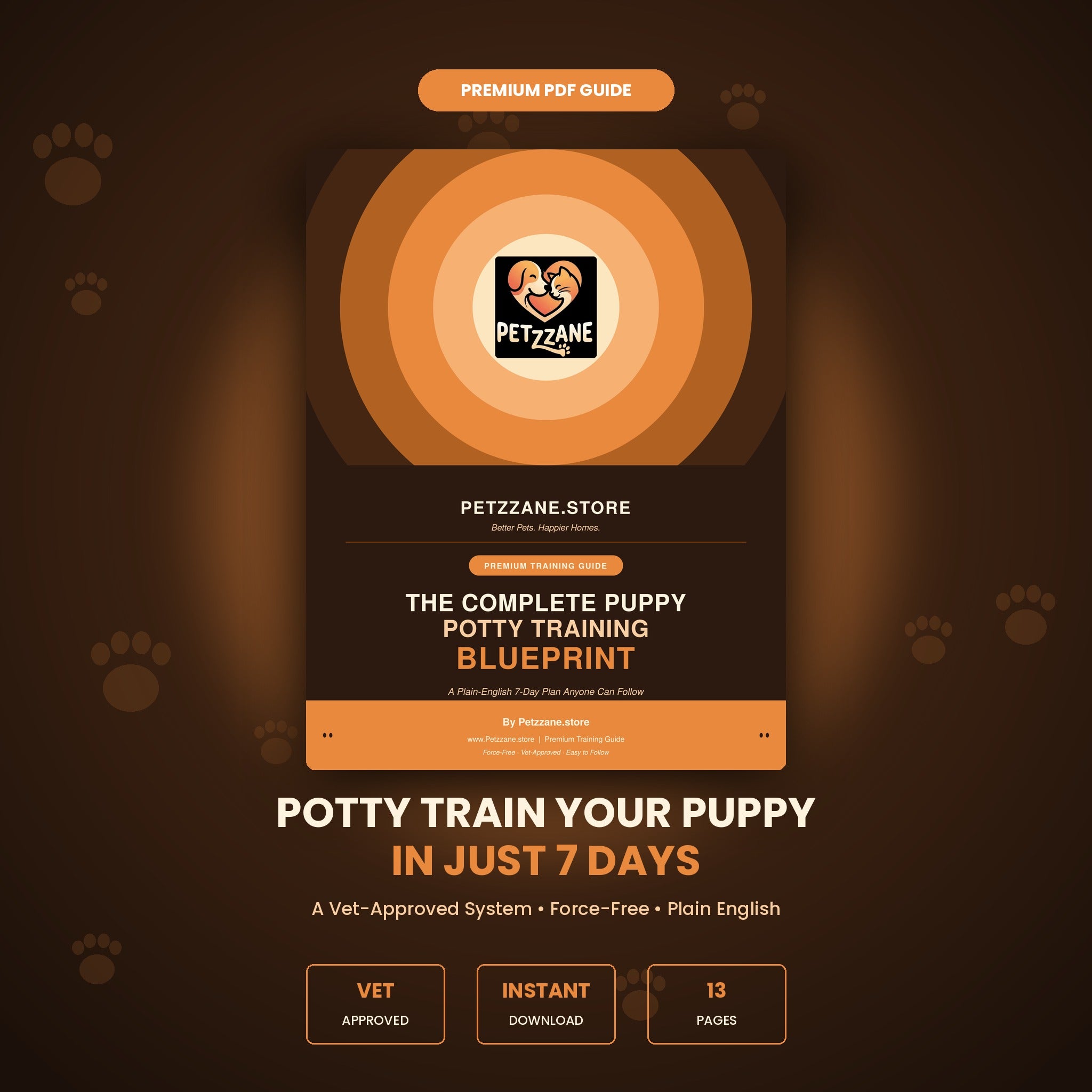 Puppy Potty Training Blueprint — Vet-Approved 7-Day System