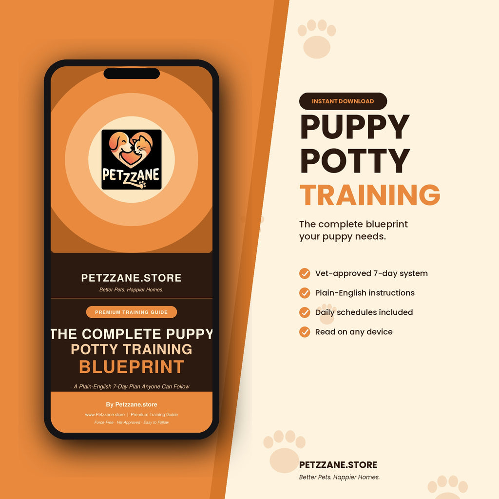 Puppy Potty Training Blueprint — Vet-Approved 7-Day System